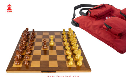 Dark DGT Style + Wood Grain German Knight + Red Bag